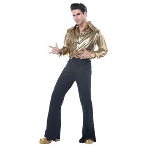 Disco King Halloween Costume Adult Medium Cosplay Elvis